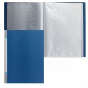 Папка 60 файлов 0,60мм пластиковая  deVente синяя арт.3105402