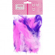 Набор для творчества Перья декоративные 50шт (deVENTE) Розовый микс арт.8130101
