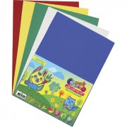 Набор картона цветного гофрированный А4 05 листов 05 цветов (deVENTE) немелованного 180 г/м арт 8040515