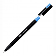 Ручка гелевая непрозрачный корпус Flair CARBONIX синяя, игла 0,5мм арт. F-1383/син