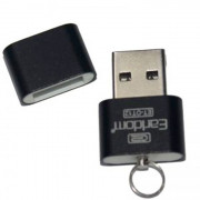 Картридер Earldom для microSD, ET-OT12 USB 2.0 черный