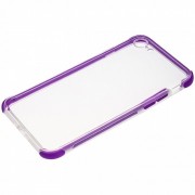 Накладка силиконовая с уголками для Apple iPhone 6  фиолетовая