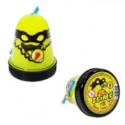 Игрушка Лизун Slime Ninja светится в темноте, желтый 130г арт.S130-19
