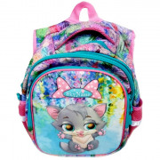 Рюкзак для девочки школьный (SkyName) + брелок арт R1-012 38х29х19см