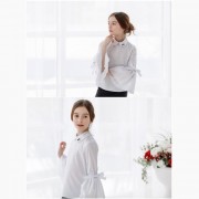 Блузка для девочки (Юн.фантазеры) длинный рукав цвет белый арт.4024-1 размер 34/140