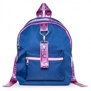 Рюкзак для девочек (Hatber) FASHION Синий 33х25х16 см арт NRk_53064