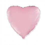 Шар фольгированный 81см Фигура "Сердце" розовый арт.1204-0705