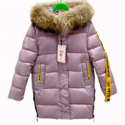 Куртка зимняя для девочки (MULTIBREND) арт.dux-8811-3 цвет розовый
