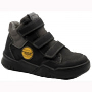 Ботинки для мальчика (Flois-Kids) черные верх-искусственная кожа  подкладка - войлок артикул FL-VM50885BTZ-12
