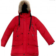 Куртка зимняя для мальчика (POLI) арт.hlhl-ZY-16-4 цвет красный
