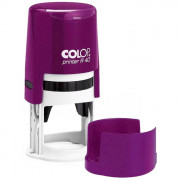 Оснастка для печатей COLOP D-40мм корпус фиолетовый с нижней крышкой арт.Printer R40 violet