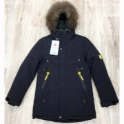 Куртка зимняя для мальчика (SHENGYUAN) арт.hlhl-LB-021-2 цвет черный