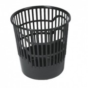 Корзина для мусора 10л решетчатая черная Attomex арт.4106402