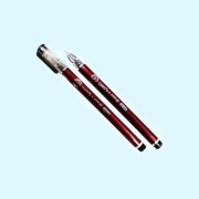 Ручка гелевая  непрозрачный корпус OFFICE черный, игольчатый стержень, 0,5мм, граненый наконечник арт.GP-1016 (Ст.12/864)