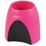 Подставка для ручек и карандашей (deVENTE) розовая с магнитным держателем для скрепок арт 4104723