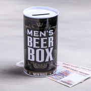 Копилка "Beer box" 12см арт.4577597