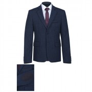 Пиджак для мальчика (Van Cliff) Линей приталенный силуэт арт.А90527 р.44/170 цвет темно-синий