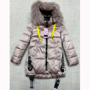 Куртка зимняя для девочки (MULTIBREND) арт.nzk-A2007-2 цвет розовый