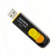 Флеш диск 16GB USB 2.0 A-DATA UV128 черно-желтый