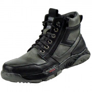Ботинки для мальчика (B&G) черные верх-искусственная кожа подкладка - байка размерный ряд 32-36 арт.  RC51_5913-1K