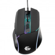 Мышь проводная Gembird MG-500 USB(5кн+колесо-кнопка) черный