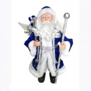 Игрушка декоративная "Дед Мороз в синем костюме" 30см арт.79372