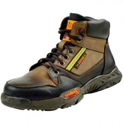 Ботинки для мальчика (B&G) коричневые верх-искусственная кожа подкладка - байка размерный ряд 32-36 арт.  RC51_5913-3T