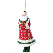 Украшение декоративное "Дедушка Мороз" 10,5*4,5см с качающимися ножками арт.87631