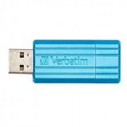 Флеш диск 16GB USB 2.0 Verbatim PinStripe синий