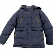 Куртка зимняя для мальчика (Jing Liang) арт.lfy-20-5-2 цвет синий