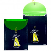 Папка с резинкой А4 6 отделений (deVENTE) 600мкм UFO Taxi арт 3078000
