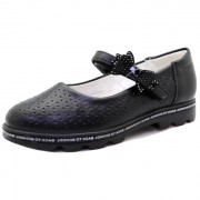 Туфли для девочки (Кумир) черный верх-искусственная кожа подкладка-искусственная кожа размерный ряд 30-36 арт. RC82_MC8-238