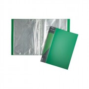 Папка 60 файлов 0,70мм пластик Hatber Standard зелёная арт.60AV4_00107 (Ст.26)