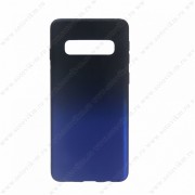 Чехол силиконовый FaisON для SAMSUNG Galaxy S10 Plus синий