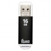 Флеш диск 16GB USB 2.0 SmartBuy V-Cut черный