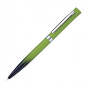 Ручка шариковая подарочная (Pierre Cardin) Actuel зелено-черный, пластиковый футляр