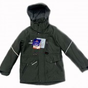 Куртка  для мальчика (Cokotu) арт.dyl-806-3 размерный ряд 36/140-44/164 цвет зеленый