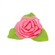 Бант-роза упаковочный 60мм розовый арт.831551