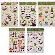 Наклейки Милые панды (Арт Узор) набор артнаклейки 5131480