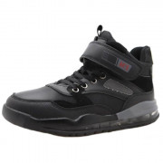 Ботинки для мальчика (МИКАСА) черные верх-искусственная кожа подкладка - байка артикул  RC97_PM0819-3