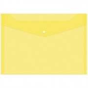 Папка-конверт на кнопке А4(235*325) 120мкм Attomex зеленая арт.3071817 (Ст.)