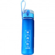Бутылка 560мл deVENTE "Water" пластик 22,9*6,5*6,5см синяя арт.8090942