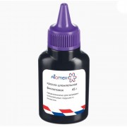 Краска штемпельная на водной основе ATTOMEX 45г. фиолетовая с дозататором арт.4112603