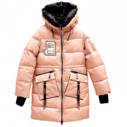 Куртка зимняя для девочки (MULTIBREND) арт.bsd-1248A-1 цвет розовый