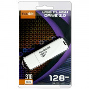 Флеш диск 128GB FaisON 310 USB 2.0 пластик белый