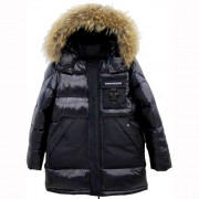 Куртка зимняя для мальчика (ANERNUO) арт.05122 цвет черный