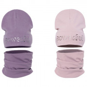 Комплект демисезонный для девочки (Grandcaps) арт.GC-P555 размер 54-56 (шапка+снуд) цвет в ассортименте