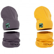 Комплект демисезонный для девочки (Grandcaps) арт.GC-P604 размер 54-56 (шапка+снуд) цвет в ассортименте