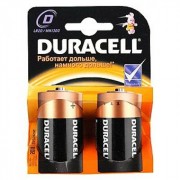 Батарейка LR20 Duracell BL2 (цена за упаковку)