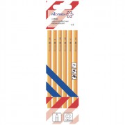 Набор карандашей  06 штуки в наборе Attomex 2B-2H арт.5030400